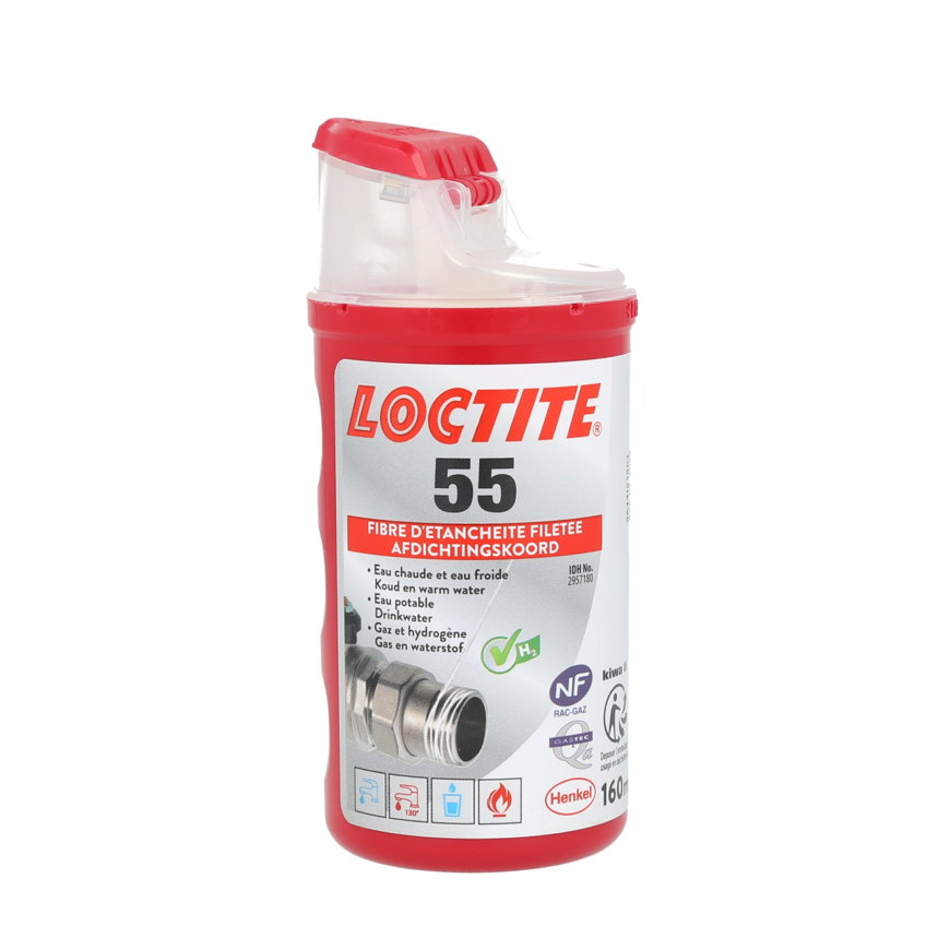 Loctite 55 schroefdraadafdichting, pot à 160 m 