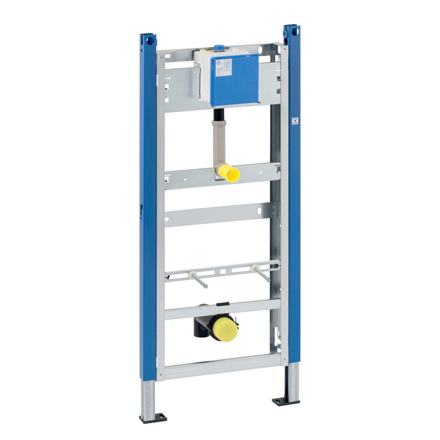 Geberit Duofix urinoir inbouwframe, universeel, voor urinoirstuursysteem Basic, bouwhoogte 1300 mm 