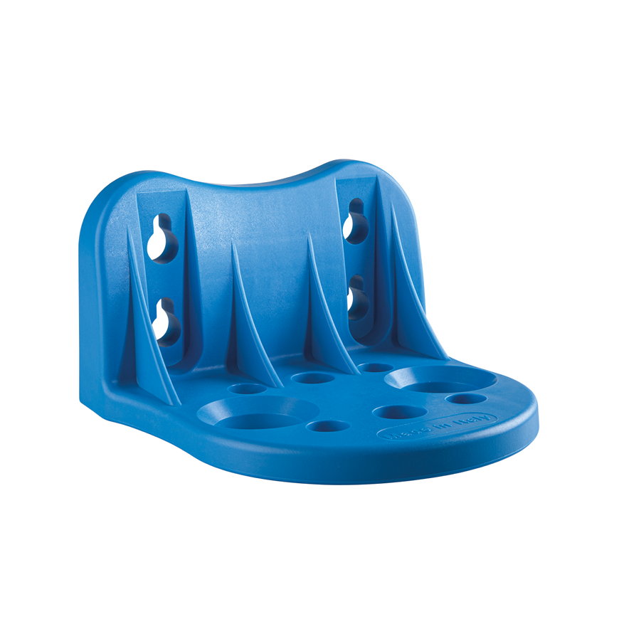 Atlas Filtri wandbevestiging, blauw, type DP BIG MONO, enkelvoudig 