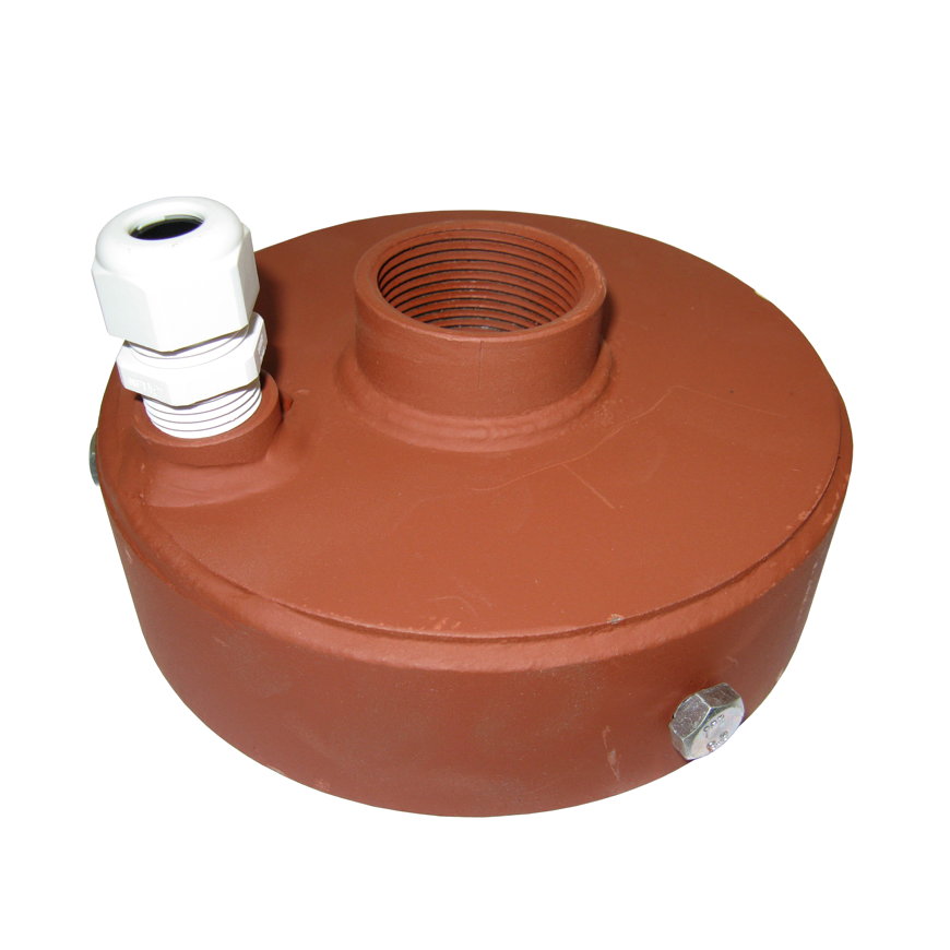 Putdeksel voor bronpomp, staal, 125 mm, 1¼" doorvoer 