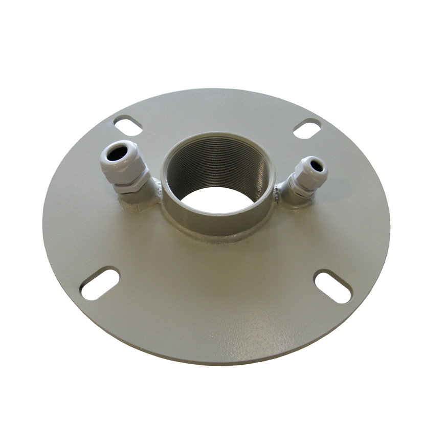 Bronkap voor bronpomp, staal, 3", voor pvc flens 160 en 200 mm 
