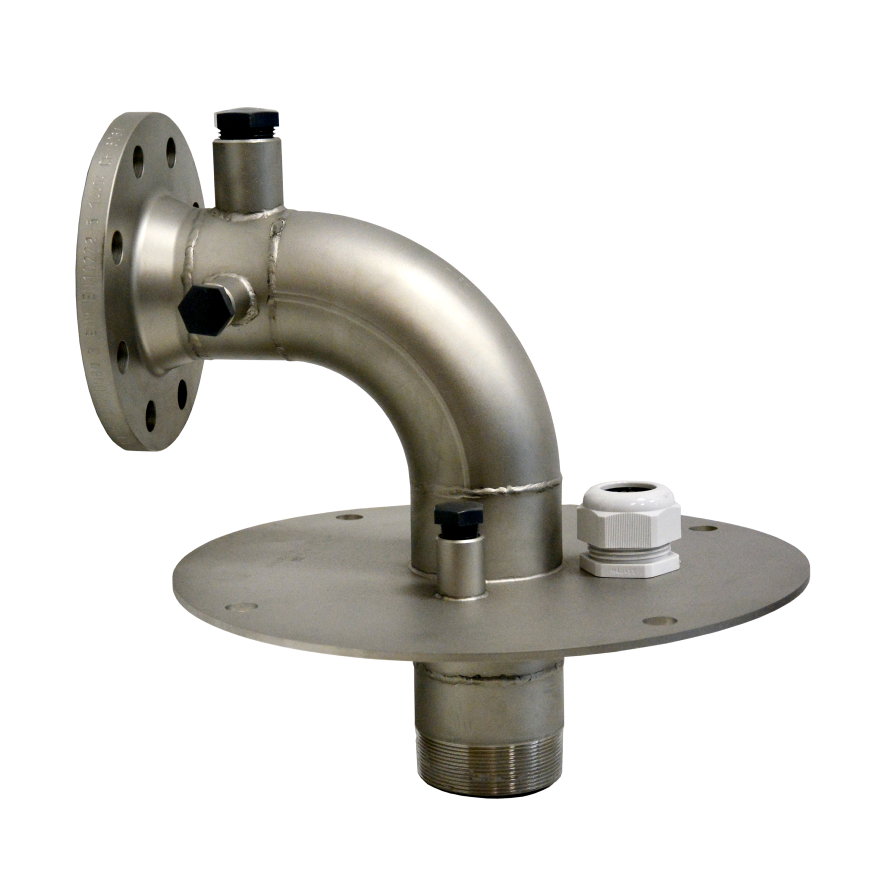 Bronkap voor bronpomp, rvs 304, 3", voor pvc flens 250 mm 