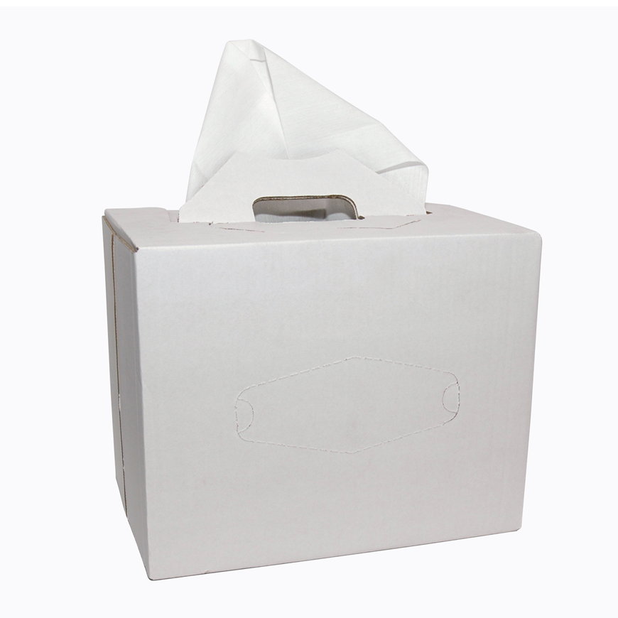 Werkdoeken, X-wipe, nonwoven, wit, 42,5 x 30 cm, dispenserdoos &agrave; 200 doeken 