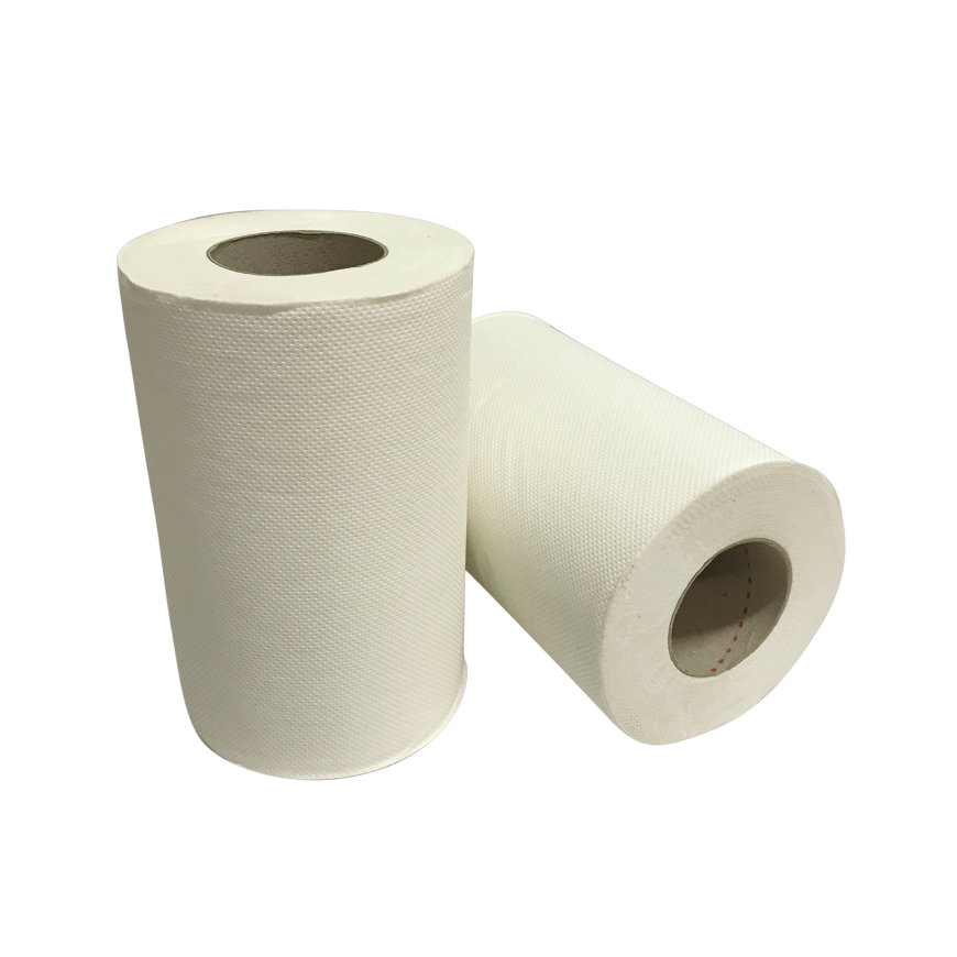 Poetspapier, mini, cellulose 1-laags, wit, 120 m x 20 cm, pak à 12 rollen 