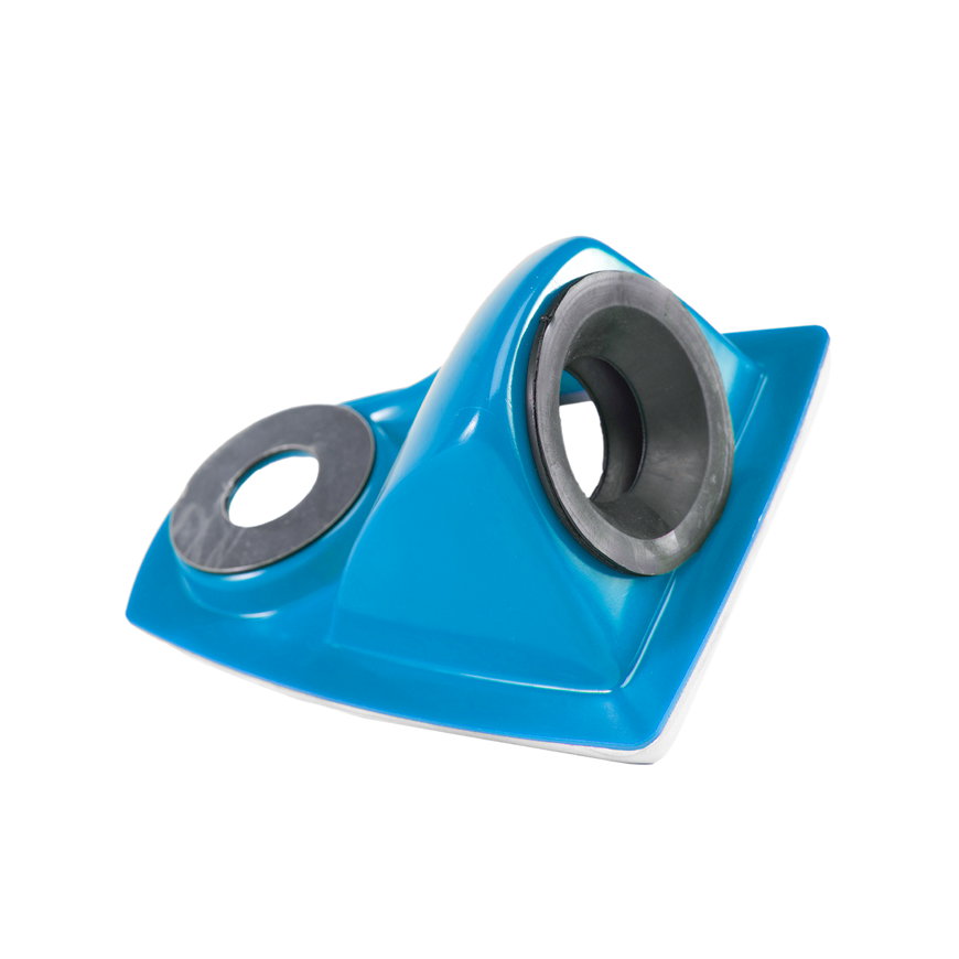 Airbo stofkap, voor gat tot 20 mm, blauw 