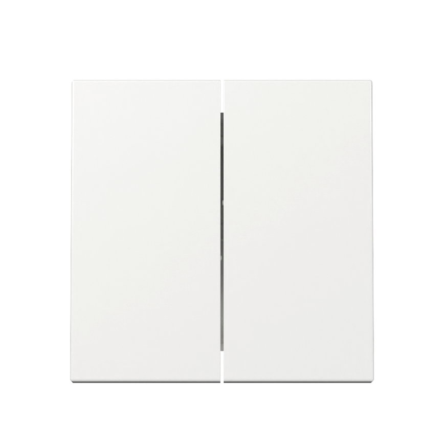 Gira schakelwip, system 55, dubbel, wit 
