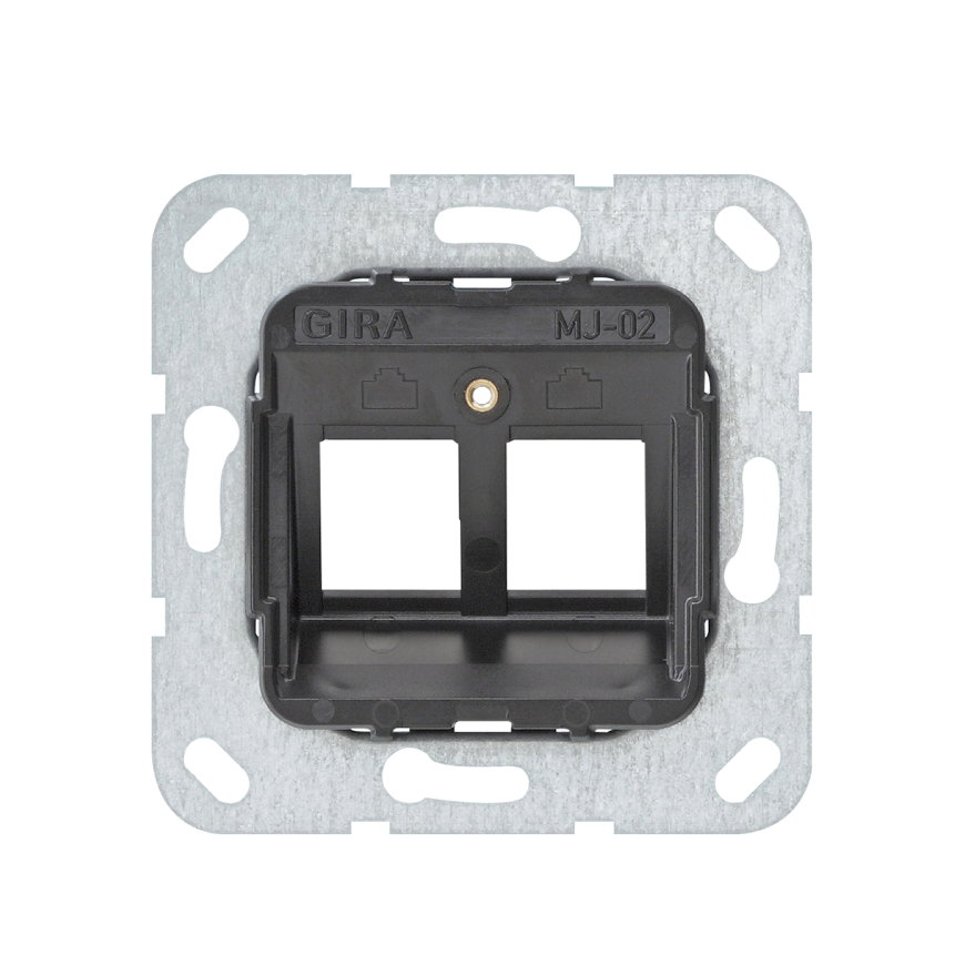 Gira draagring, modulair jack, 2-voudig, draagring MJ-01 tot MJ-10 