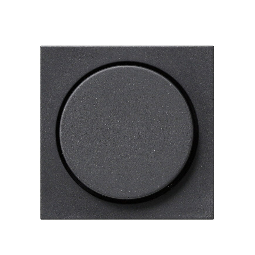 Gira afdekplaat, voor dimmer en elektronische potentiometer, antraciet 