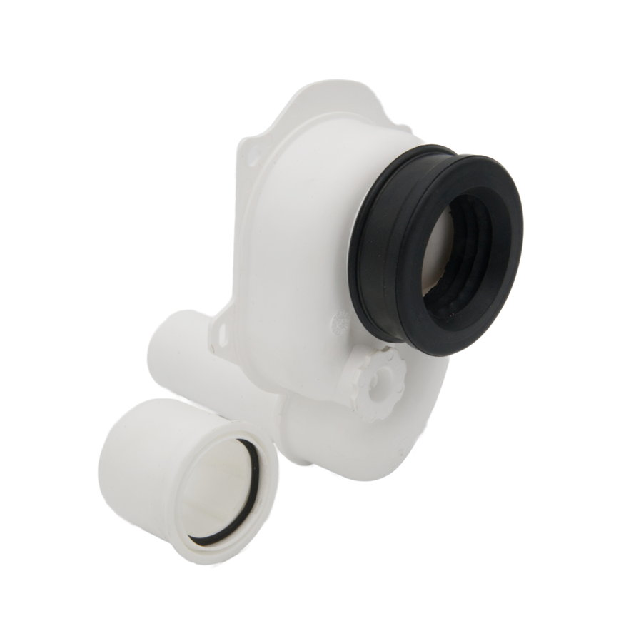 Airfit urinoir sifon, afvoer horizontaal, 40 mm en 50 mm 