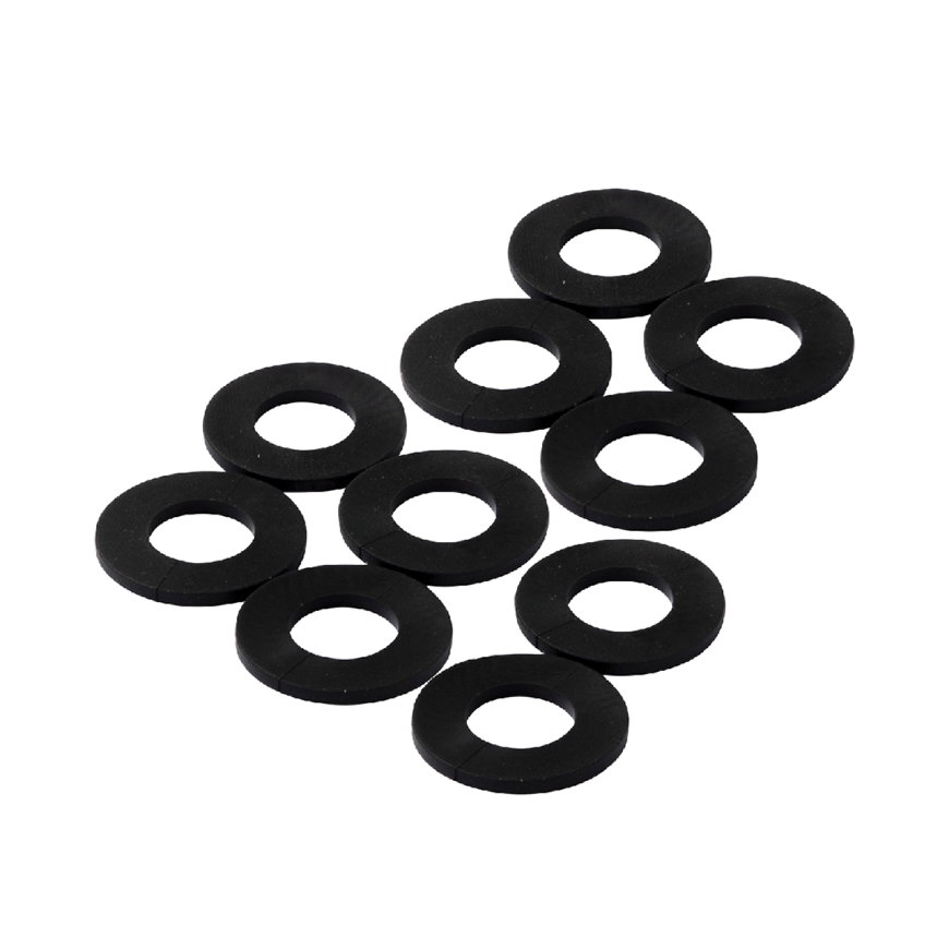 De Beer gummi ring, voor wasmachine toevoerslang, 12 x 24 (&frac34;") x 2 mm, verpakking &agrave; 10 stuks 