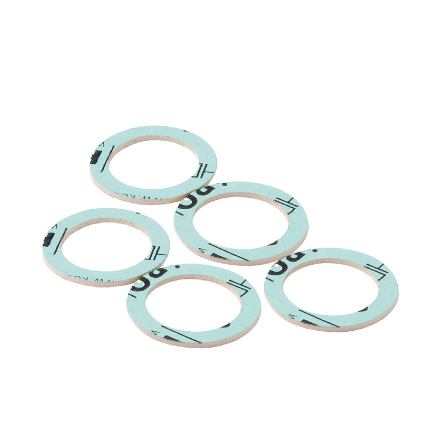 De Beer Köro HD ring, voor water- en gas, schroefdichting, 32 (1") x 44 x 2 mm, verpakking à 5 stuks