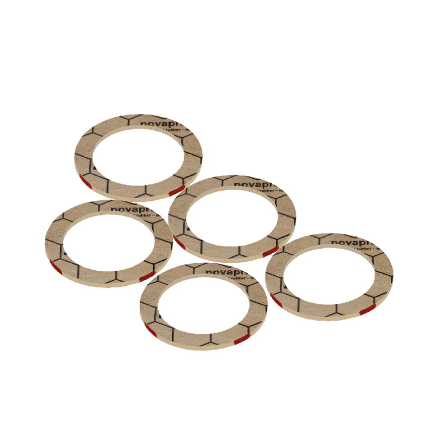 De Beer novapress 850 ring, voor gasmeter, 23 x 30 x 3 mm, ¾", verpakking à 5 stuks 