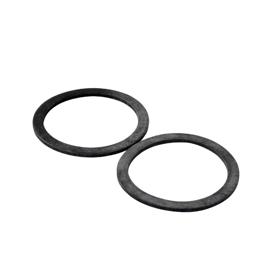 De Beer gummi ring, voor 50 mm sifon afdichting, 45 x 55 (2") x 2 mm, verpakking à 2 stuks 
