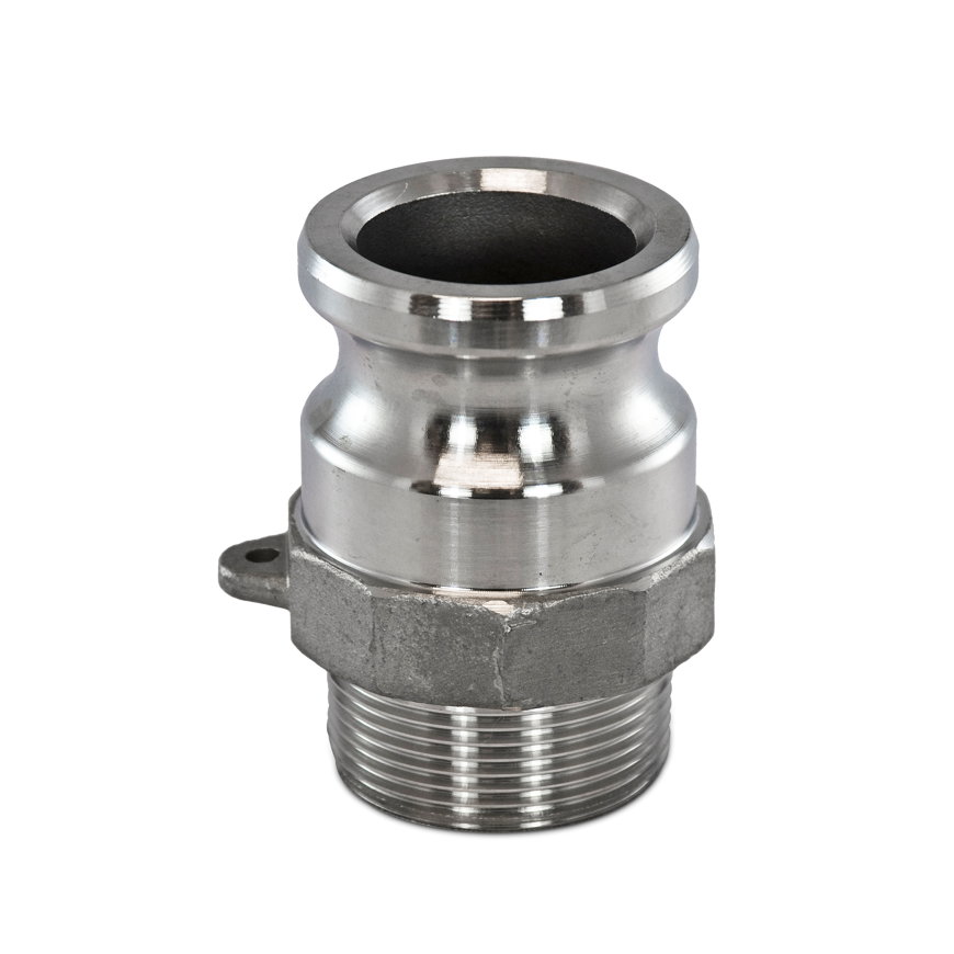 Camlock snelkoppeling, type F, rvs 316, M-deel x buitendraad, DN 50 mm x 2" 