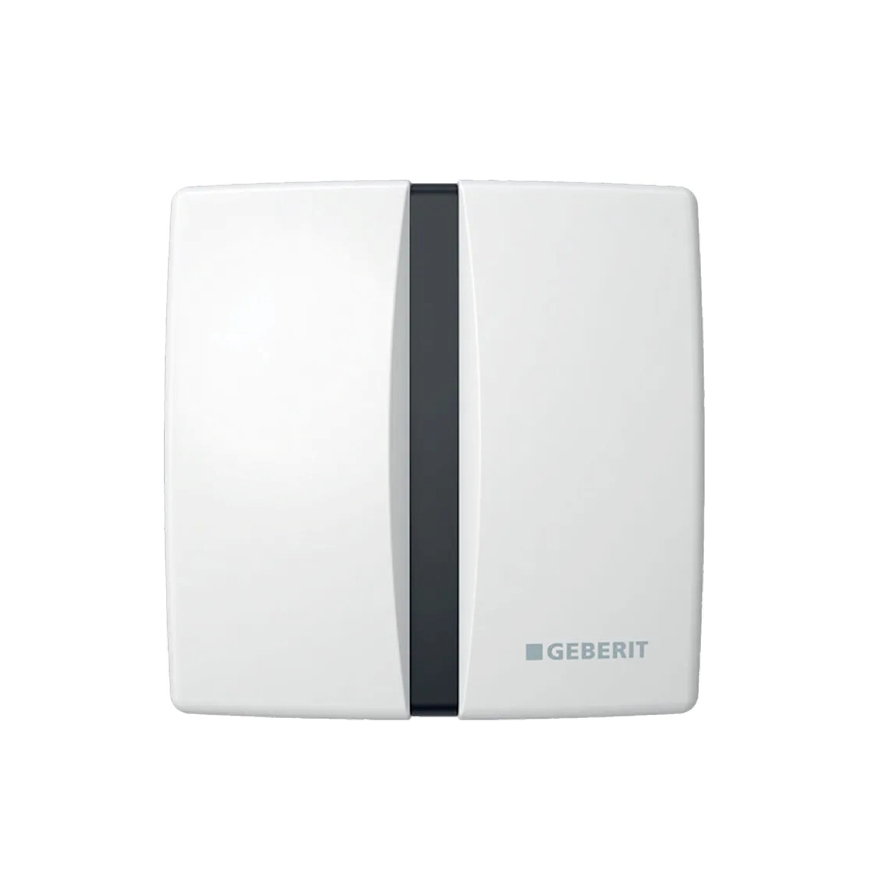 Geberit urinoirstuursysteem met elektronische spoelactivering, batterijvoeding, spuitgietzink, wit 