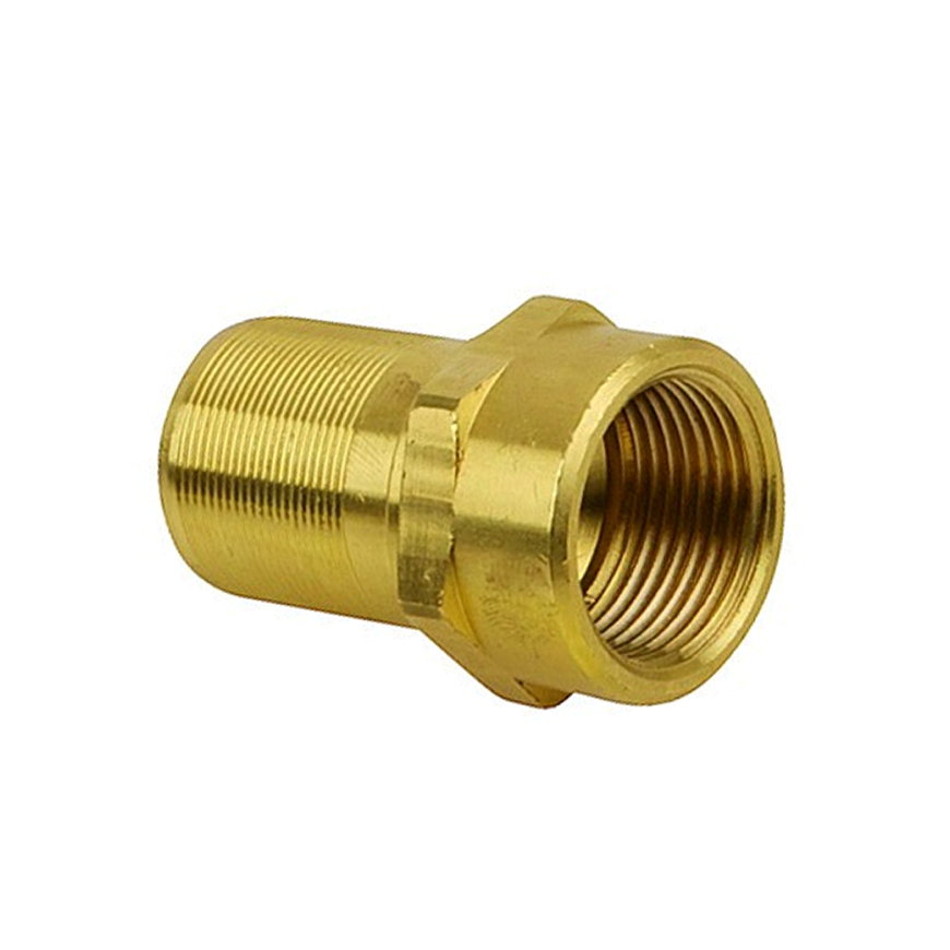 Henco schroef koppeling, messing, inwendig capillair x binnendraad, type 18SKS, 10 bar, 20 mm x ¾" 
