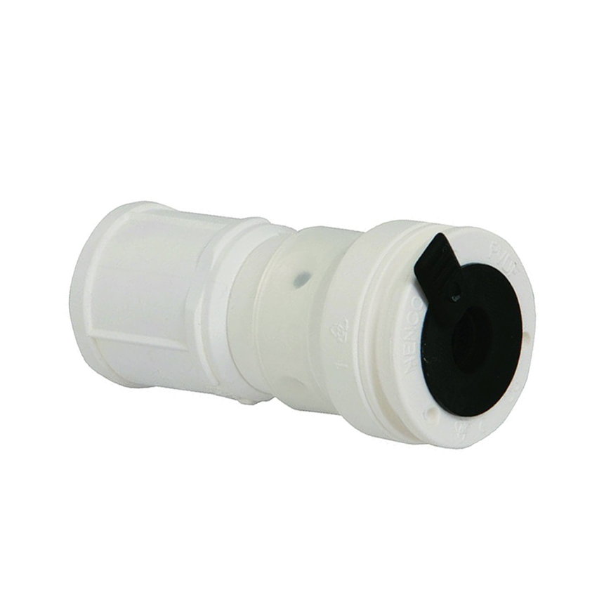 Henco koppeling, pvdf, 2x steek, type VDSK, epdm, 10 bar, 26 mm 