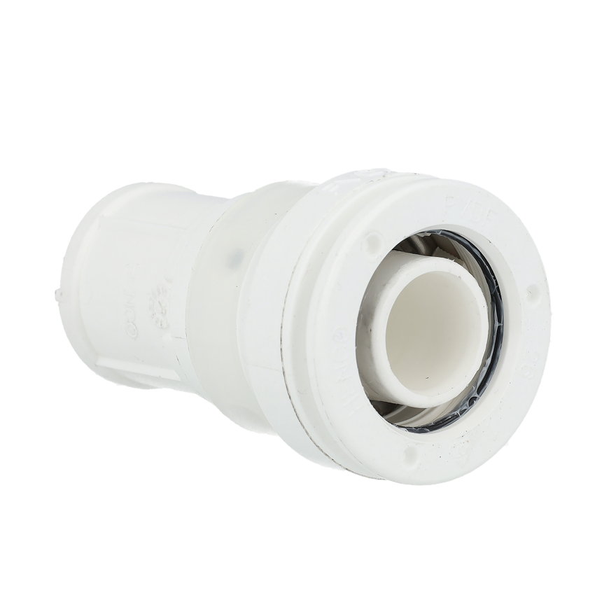Henco Vision koppeling, pvdf, 2x steek, type VDSK, epdm, 20 mm