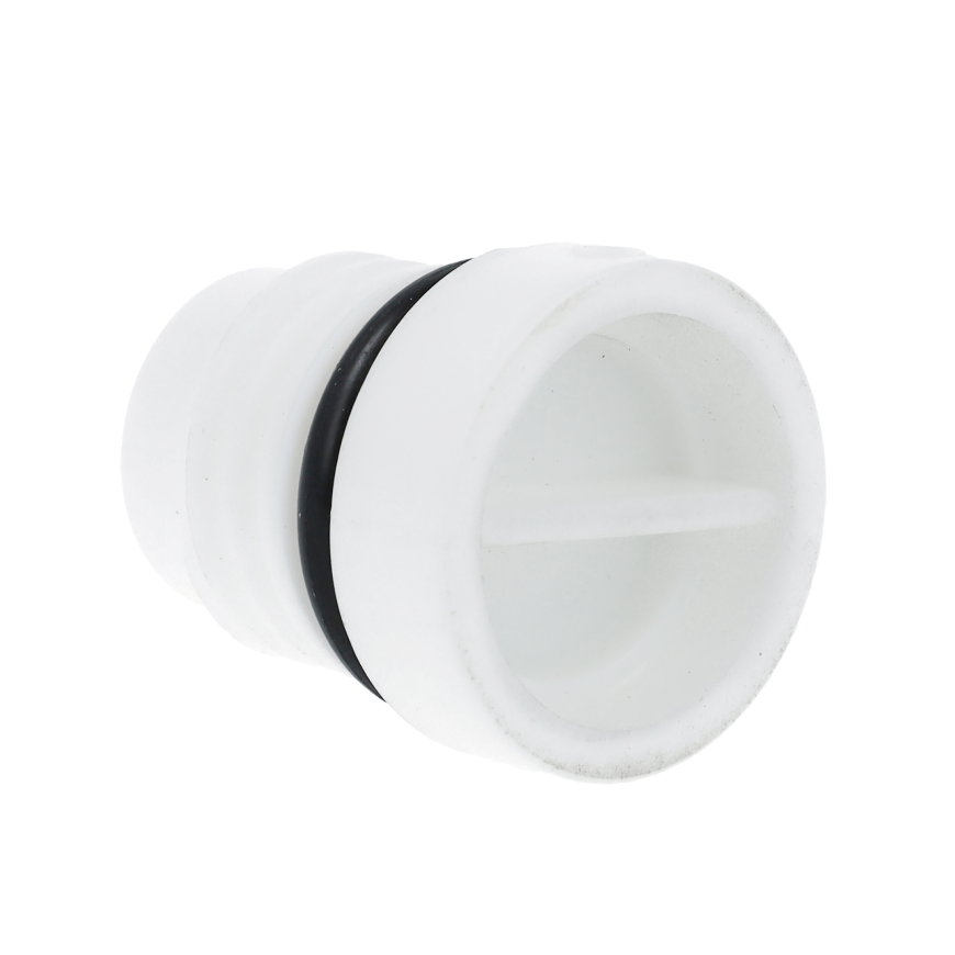 Henco Vision eindkap, pvdf, 1x buitendraad, type VS-ENDCAP-M, epdm, ¾"
