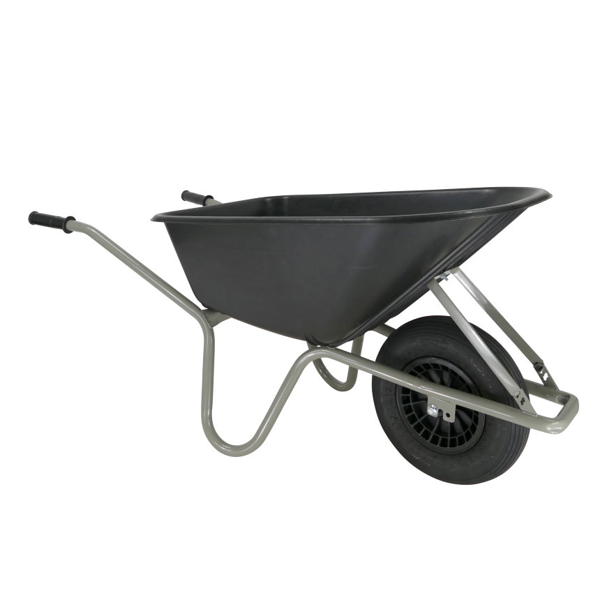 Altrad kruiwagen met kunststof bak, 100 liter, zwart 