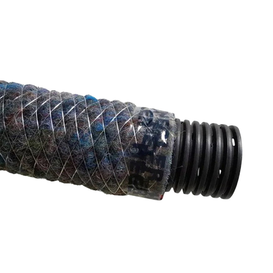 Drainagebuis, pe, pp 450 µm omhulling, KOMO, 80 mm, l = 50 m 
