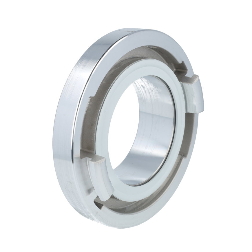 Storz Kupplung mit Au&szlig;engewinde, Aluminium, Knaggen 52 mm x 1&frac12;" 