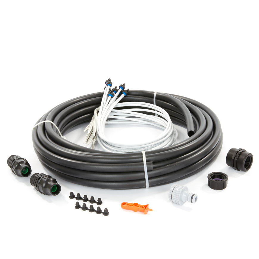 SummerRain druppelsysteem voor balkon en terras, max. 10 bloempotten