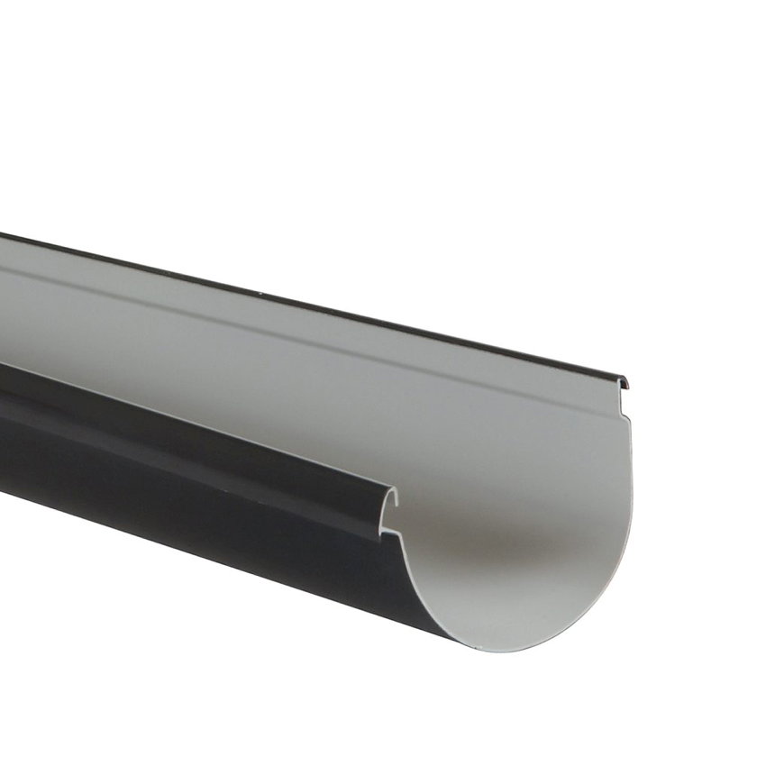 Nicoll Techtan Vodalis mastgoot, pvc, antraciet, RAL 7016, 140 mm, l = 4 m 