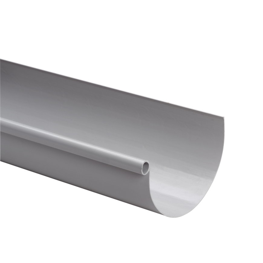 Nicoll Techtan mastgoot, pvc, lichtgrijs, RAL 7047, 170 mm, l = 4 m 