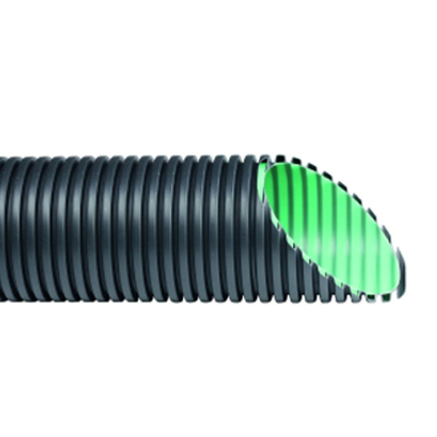 AQUATUB duikerbuis met losse mof en rubberring, hdpe, SN8, l = 6 m, 150 mm 