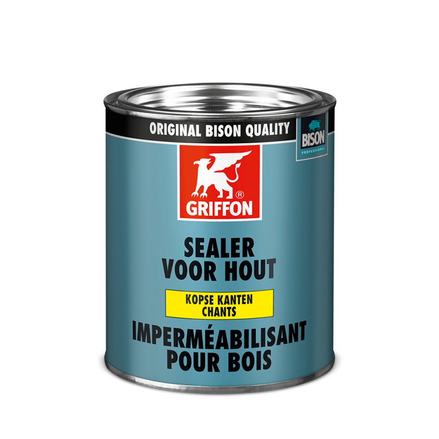 Griffon sealer voor hout, kopse kanten, wit, blik à 750 ml 