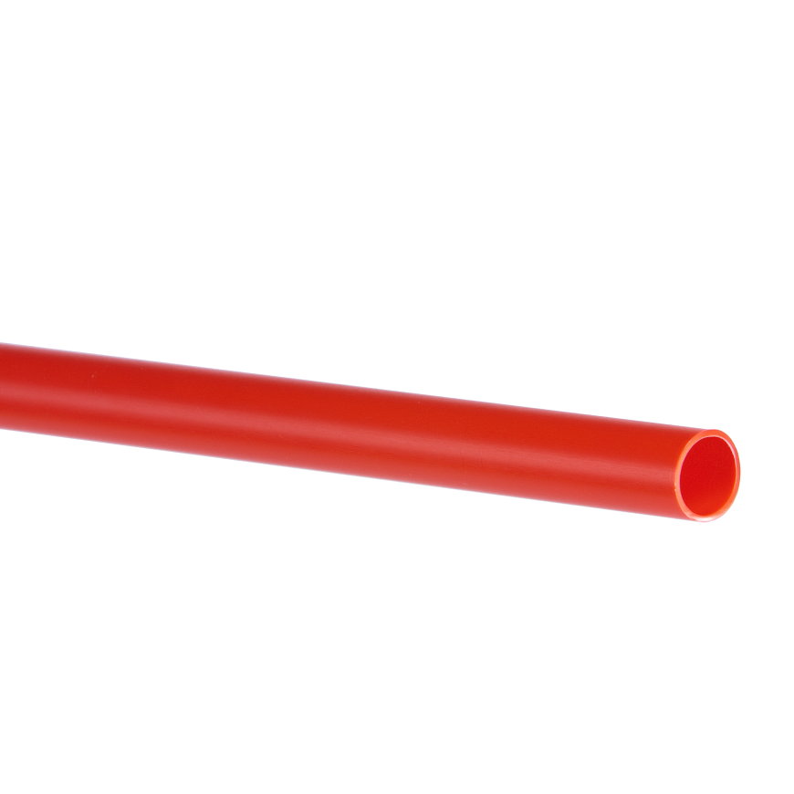 Pipelife Polivolt elektrabuis, pvc, rood, glad, low friction, l = 4 m, 19 mm