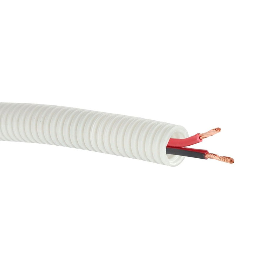 Snelflex voorbedrade flexibele buis met luidsprekerkabel, 16 mm, LS 2x 2,5 mm&sup2;, l = 100 m 