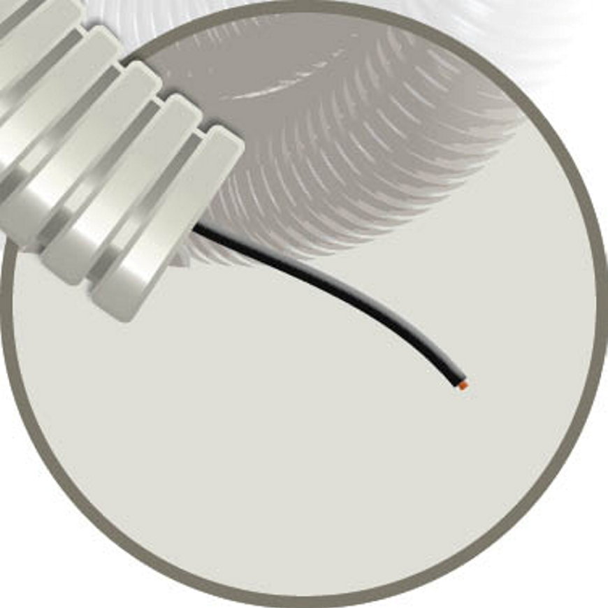 Snelflex voorbedrade flexibele buis met VD draad, 16 mm, 1x 1,5 mm² (zw), l = 100 m 