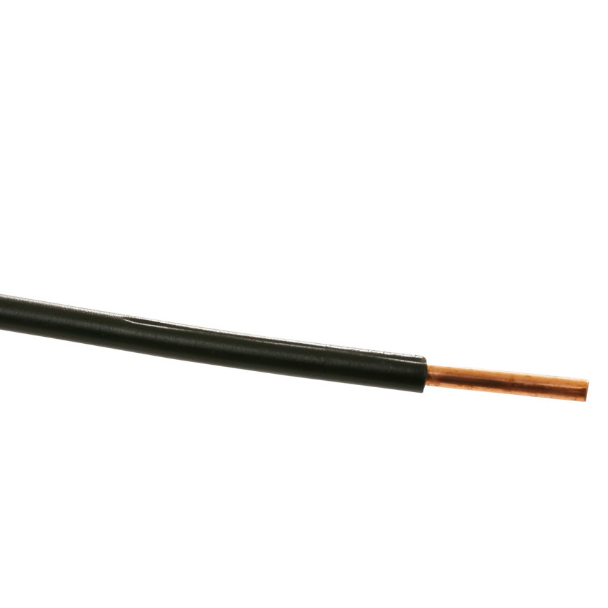 TKF installatiedraad, ZD, H07Z1-U B2ca, 2,5 mm², zwart, ring à 100 m 
