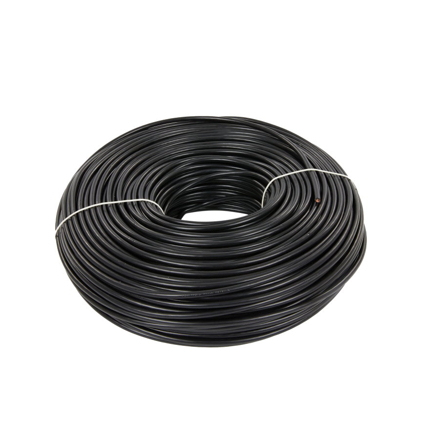 XBK installatiedraad, VD, H07V2-K, 6 mm², zwart, l = 100 m 