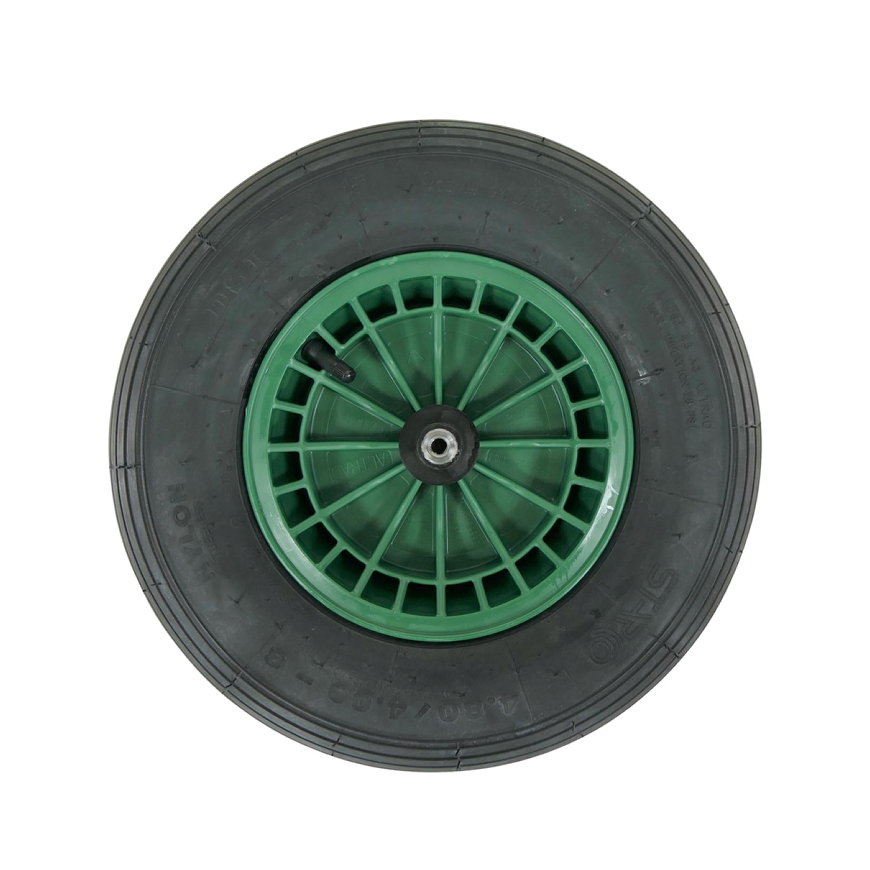 Fort kruiwagenwiel, 2Ply, 400 x 100 mm, groen 