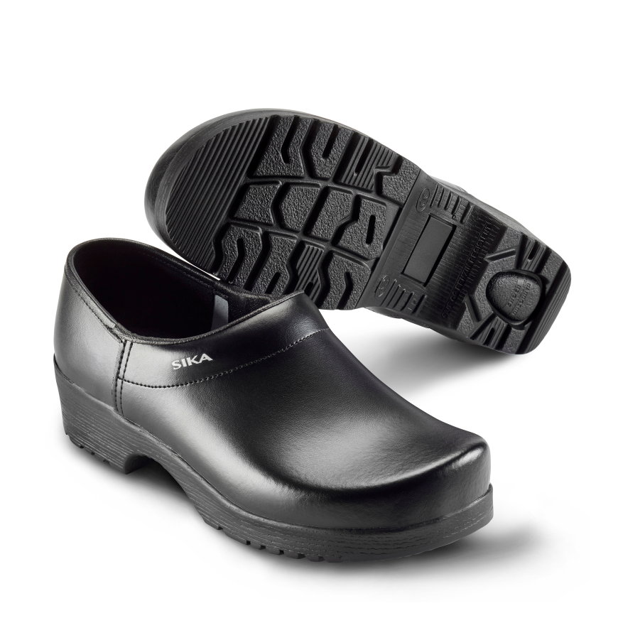 Sika 1185 Flexika schoenklompen met flexibele pu zool, zwart, maat 44 
