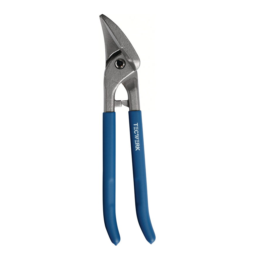 Tecwerk ideaal plaatschaar, rechts, staal max. 0,8 mm, rvs max. 0,45 mm, l = 260 mm