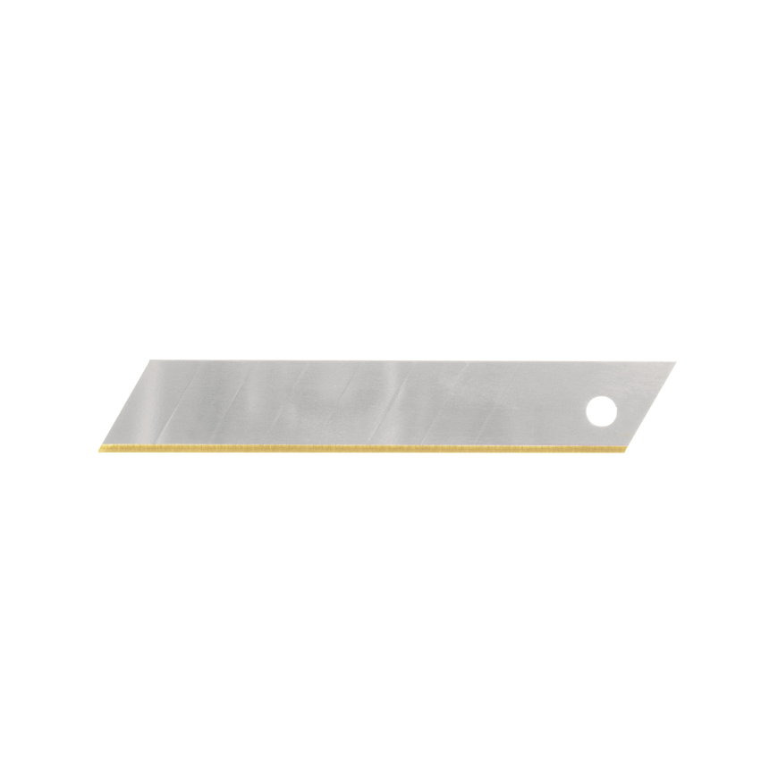 Tecwerk mesjes voor afbreekmes, titanium, 7 normbreukplaatsen, verp. à 10 stuks, 100 x 17,7 x 0,5 mm