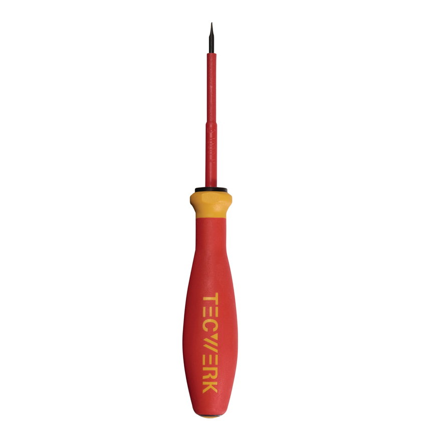 Tecwerk schroevendraaier, sleuf, VDE ge&iuml;soleerd, l = 205 mm, lemmet = 3 x 100 mm 