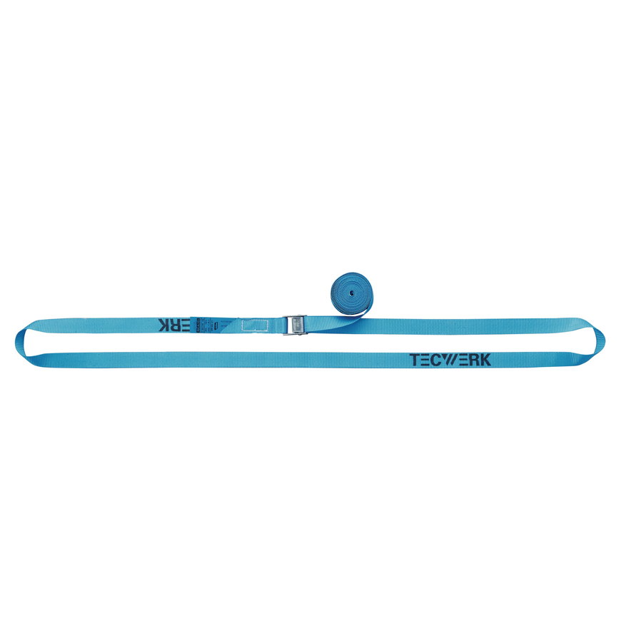 Tecwerk spanband met klemgesp, b = 25 mm, max. trekkracht 250 kg, l = 4 m