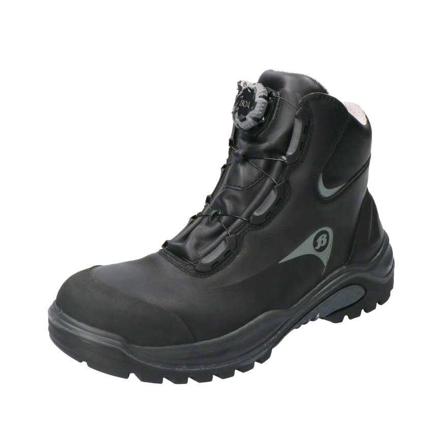 Bata veiligheidsschoenen hoog, type Traxx 219, zwart, S3, BOA sluiting, maat 43, W 