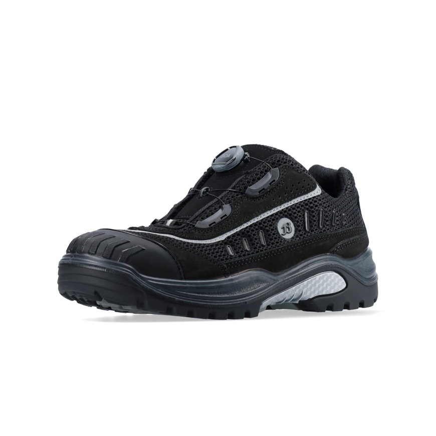 Bata veiligheidsschoenen laag, type Traxx 213, zwart/wit, S1P, BOA sluiting, maat 38, W 