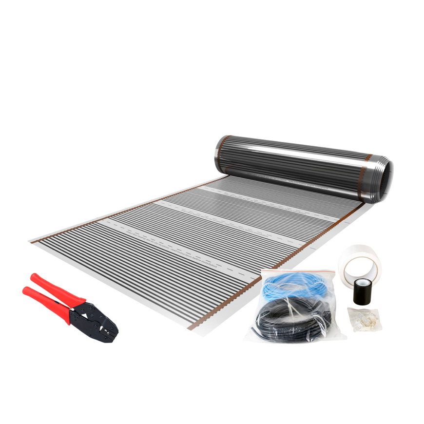MAGNUM Foil aanvulset, 1200 W, 10 m², 0,6 x 16,8 m, zonder klokthermostaat 