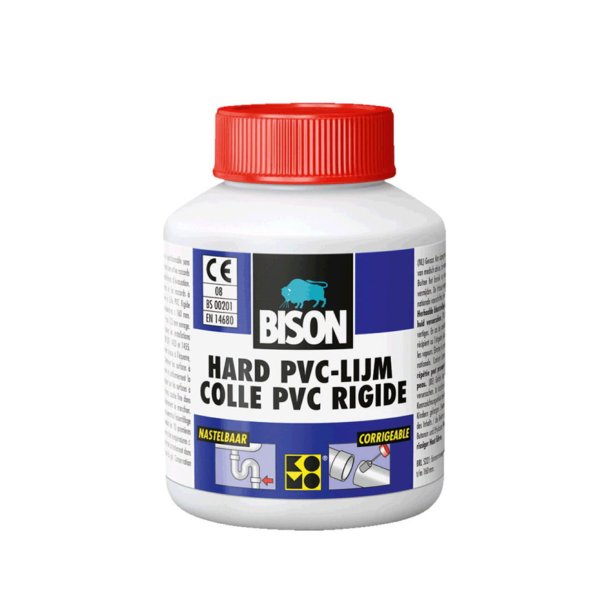 Bison Hart-PVC-Kleber, Dose à 100 ml 
