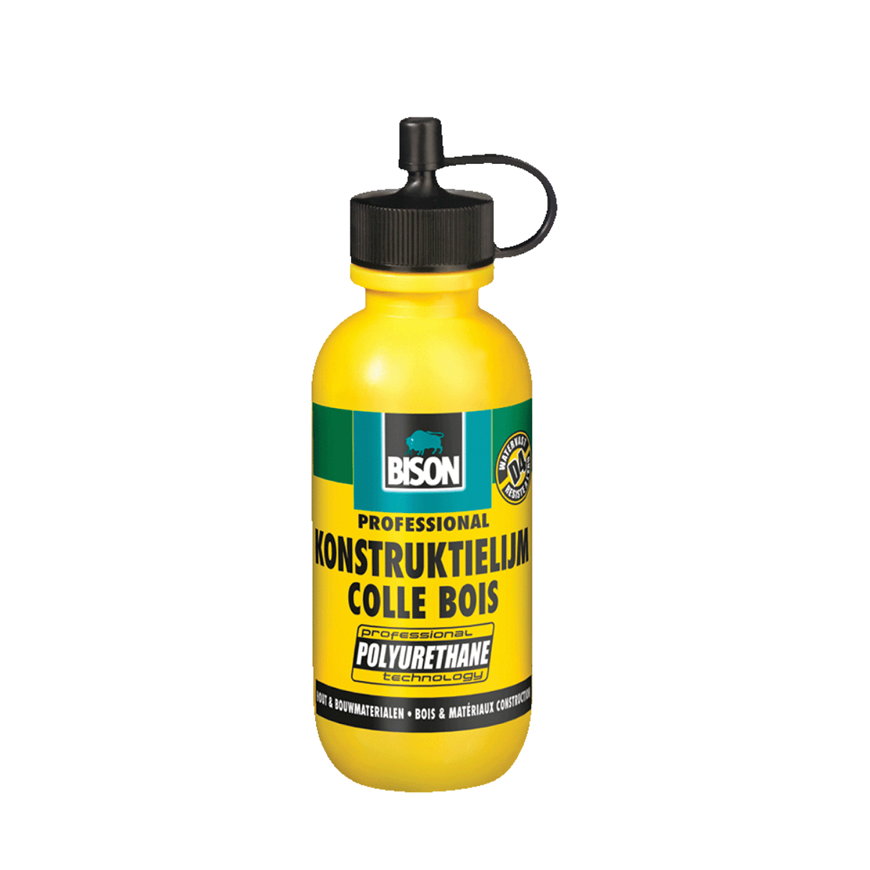 Bison Holzbaukleber, D4, Flasche à 75 Gramm 