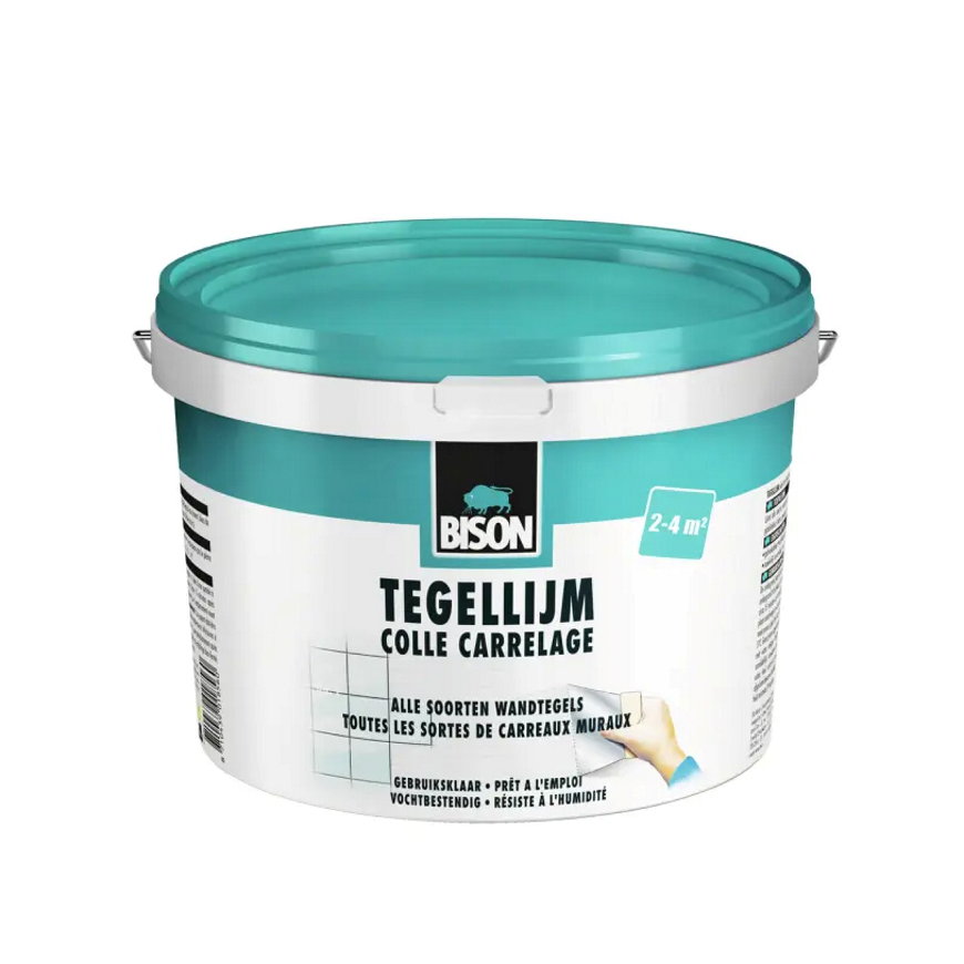 Bison tegellijm, emmer à 4 kg 