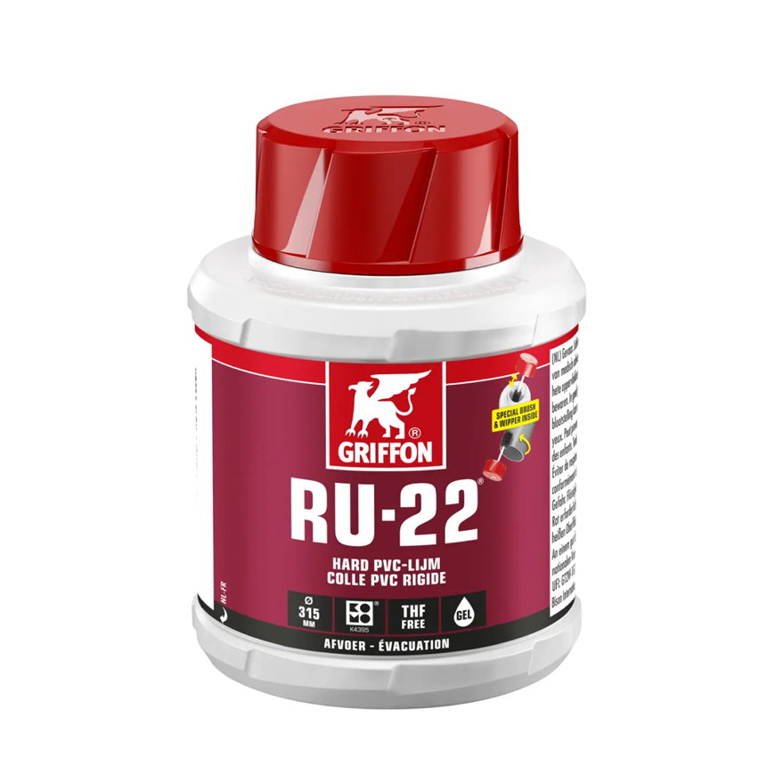 Griffon Hart-PVC-Kleber, RU-22, Dose à 250 ml 