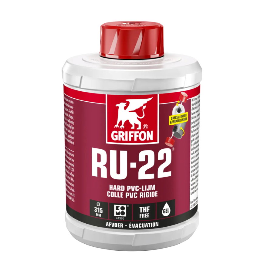 Griffon Hart-PVC-Kleber, RU-22, Dose à 1000 ml 